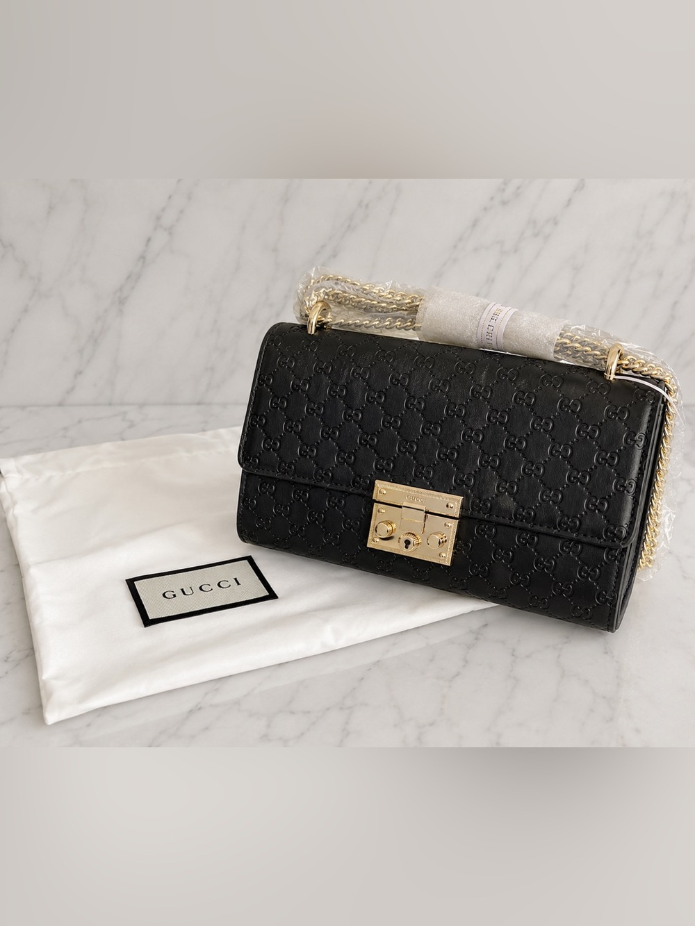🆕 🖤GG Embossed Chain Shoulder Bag 🖤